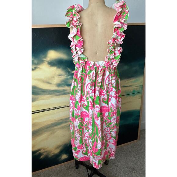 Lilly Pulitzer Backless Empire Waist Dress XS/S - Picture 3 of 13